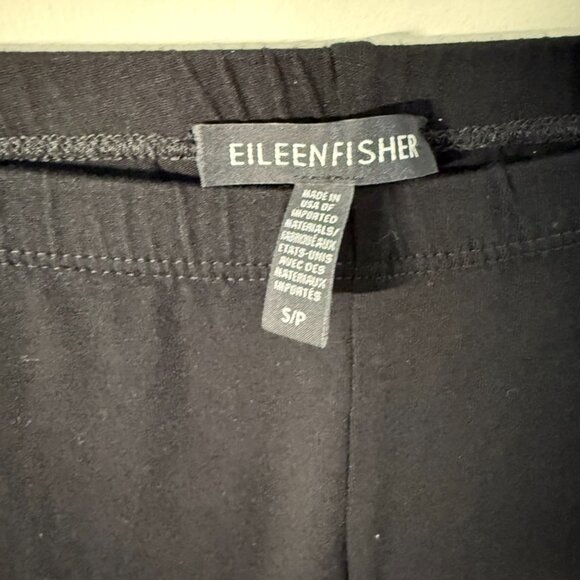 Eileen Fisher “Stretch Viscose” Leggings – Black (Size S/P) | Effortless & Flatt - Picture 3 of 8